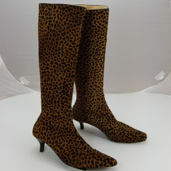 Isaac Mizrahi Shoes - 🔱Issac Mizrahi Boots Spectacular Cheetah Print
